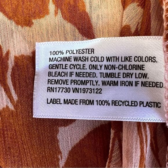 Women’s Chiffon Blouse XS New - Picture 5 of 6